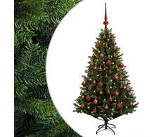 Dirbtinė Kalėdų eglutė su burbulais 150 cm 150 LED Šilta balta
