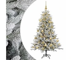 Dirbtinė Kalėdų eglutė su burbulais 150 cm 150 LED Šilta balta