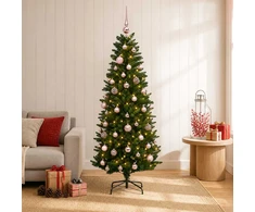 Dirbtinė Kalėdų eglutė su burbulais 150 cm 150 LED Šilta balta