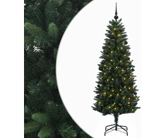 Dirbtinė Kalėdų eglutė su burbulais 150 cm 150 LED Šilta balta