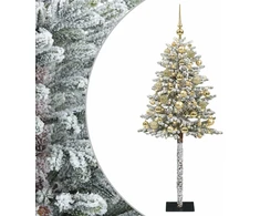 Dirbtinė Kalėdų eglutė su burbulais 150 cm 150 LED Šilta balta