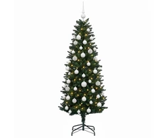 Dirbtinė Kalėdų eglutė su burbulais 150 cm 150 LED Šilta balta