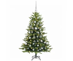 Dirbtinė Kalėdų eglutė su burbulais 150 cm 150 LED Šilta balta