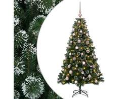 Dirbtinė Kalėdų eglutė su burbulais 150 cm 150 LED Šilta balta
