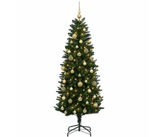 Dirbtinė Kalėdų eglutė su burbulais 150 cm 150 LED Šilta balta