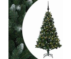Dirbtinė Kalėdų eglutė su burbulais 150 cm 150 LED Šilta balta