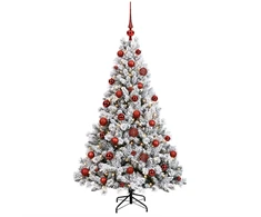 Dirbtinė Kalėdų eglutė su burbulais 150 cm 150 LED Šilta balta