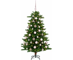 Dirbtinė Kalėdų eglutė su burbulais 150 cm 150 LED Šilta balta