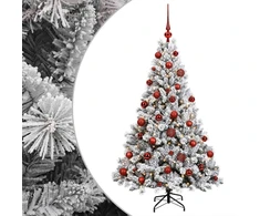 Dirbtinė Kalėdų eglutė su burbulais 150 cm 150 LED Šilta balta