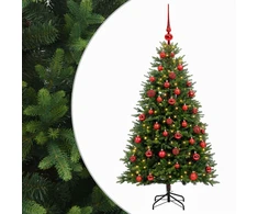 Dirbtinė Kalėdų eglutė su burbulais 150 cm 150 LED Šilta balta
