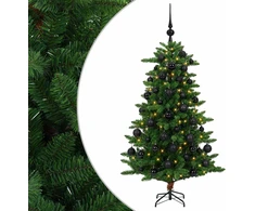 Dirbtinė Kalėdų eglutė su burbulais 150 cm 150 LED Šilta balta
