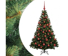 Dirbtinė Kalėdų eglutė su burbulais 150 cm 150 LED Šilta balta