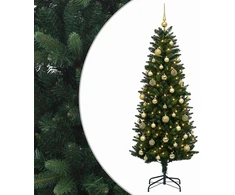 Dirbtinė Kalėdų eglutė su burbulais 150 cm 150 LED Šilta balta