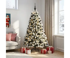Dirbtinė Kalėdų eglutė su burbulais 180 cm 300 LED Šilta balta