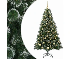 Dirbtinė kalėdinė eglutė su rutuliuku 180 cm 300 LED