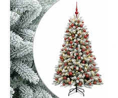 Dirbtinė Kalėdų eglutė su burbulais 180 cm 300 LED Šilta balta