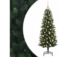 Dirbtinė Kalėdų eglutė su burbulais 180 cm 300 LED Šilta balta