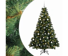 Dirbtinė Kalėdų eglutė su burbulais 180 cm 300 LED Šilta balta