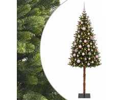 Dirbtinė Kalėdų eglutė su burbulais 180 cm 300 LED Šilta balta