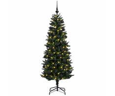 Dirbtinė Kalėdų eglutė su burbulais 210 cm 300 LED Šilta balta