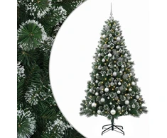Dirbtinė kalėdinė eglutė su rutuliuku 210 cm 300 LED