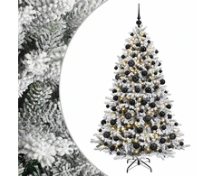 Dirbtinė Kalėdų eglutė su burbulais 210 cm 300 LED Šilta balta