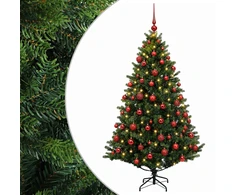 Dirbtinė Kalėdų eglutė su burbulais 210 cm 300 LED Šilta balta