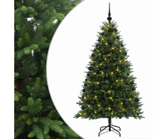 Dirbtinė Kalėdų eglutė su burbulais 240 cm 300 LED Šilta balta