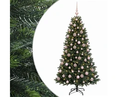 Dirbtinė Kalėdų eglutė su burbulais 240 cm 300 LED Šilta balta