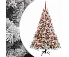Dirbtinė Kalėdų eglutė su burbulais 240 cm 300 LED Šilta balta