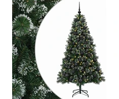 Dirbtinė Kalėdų eglutė su burbulais 240 cm 300 LED Šilta balta