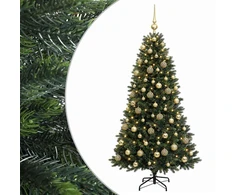 Dirbtinė Kalėdų eglutė su burbulais 240 cm 300 LED Šilta balta