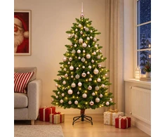 Dirbtinė Kalėdų eglutė su burbulais 240 cm 300 LED Šilta balta