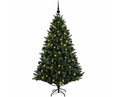 Dirbtinė Kalėdų eglutė su burbulais 240 cm 300 LED Šilta balta