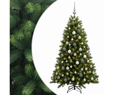 Dirbtinė Kalėdų eglutė su burbulais 240 cm 300 LED Šilta balta