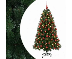 Dirbtinė Kalėdų eglutė su žaisliuku 240 cm 300 LED Šilta balta