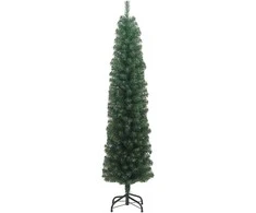Dirbtinė Kalėdų eglutė Žalia 210 cm PVC, plienas ir plastikas