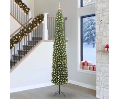 Dirbtinė Kalėdų eglutė Žalia 270 cm PVC, plienas ir plastikas