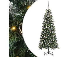 Dirbtinė Kalėdų eglutė Žalia 150 cm PVC, plastikas ir plienas