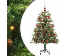 Dirbtinė Kalėdų eglutė Žalia 150 cm PVC ir metalas