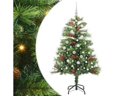 Dirbtinė Kalėdų eglutė Žalia 150 cm PVC ir metalas