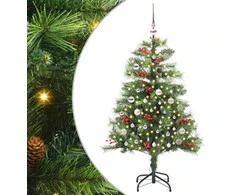 Dirbtinė Kalėdų eglutė Žalia 150 cm PVC ir metalas