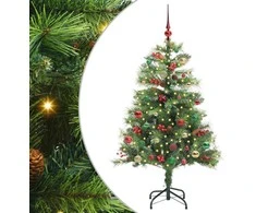 Dirbtinė Kalėdų eglutė Žalia 150 cm PVC ir metalas