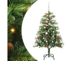 Dirbtinė Kalėdų eglutė Žalia 150 cm PVC ir metalas