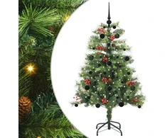 Dirbtinė Kalėdų eglutė Žalia 150 cm PVC ir metalas