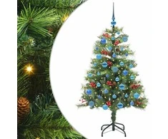 Dirbtinė Kalėdų eglutė Žalia 150 cm PVC ir metalas