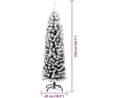 Dirbtinė Kalėdų eglutė Žalia 150 cm PVC, plienas ir plastikas