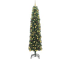 Dirbtinė Kalėdų eglutė Žalia 180 cm PVC, plienas ir plastikas