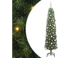 Dirbtinė Kalėdų eglutė Žalia 180 cm PVC, plienas ir plastikas