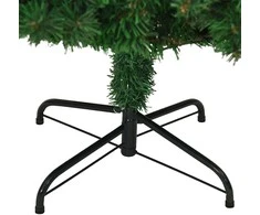 Dirbtinė Kalėdų eglutė Žalia 180 cm PVC ir Plienas ir Plastikas